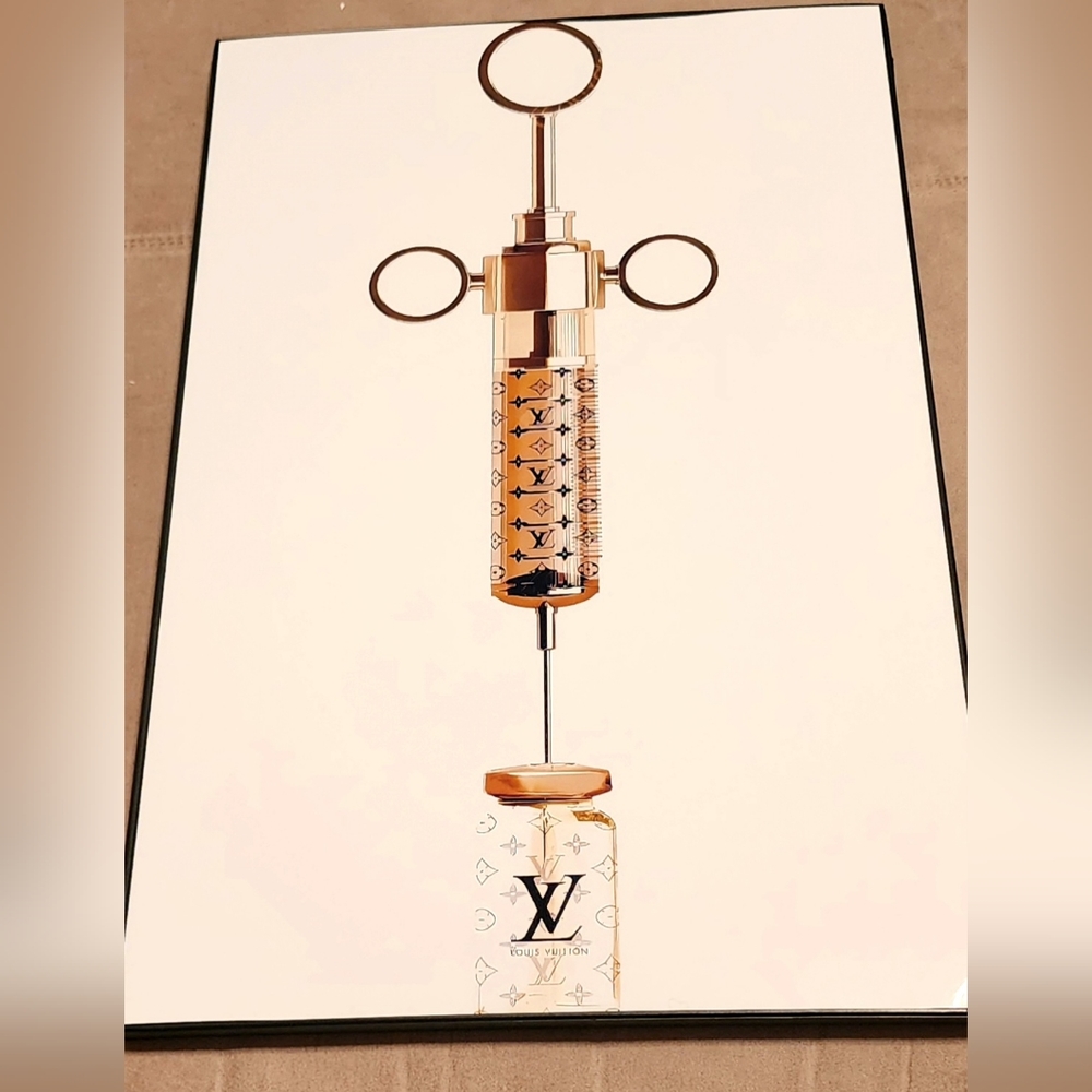 Louis Vuitton 11"×17" Framed Wall Art - Picture 2 of 3